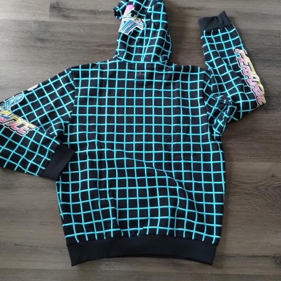 Medium Adidas x Jeremy Scott Rally Hoody HG6511 Race Sweatshirt Pullover Unisex - Picture 9 of 9